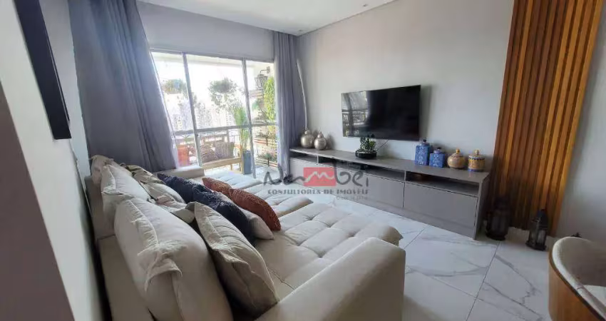 Apartamento com 3 dormitórios à venda por r$ 745.000 - vila gomes cardim - são paulo/sp