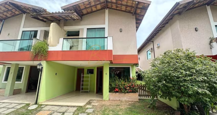 Casa em Condomínio para Locação em Cabo Frio, Palmeiras, 3 dormitórios, 1 suíte, 4 banheiros, 1 vaga