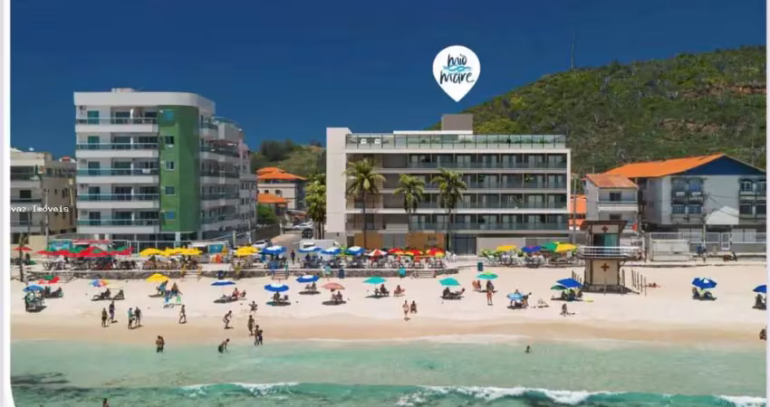 Apartamento para venda em arraial do cabo, prainha, 1 dormitório, 1 banheiro, 1 vaga