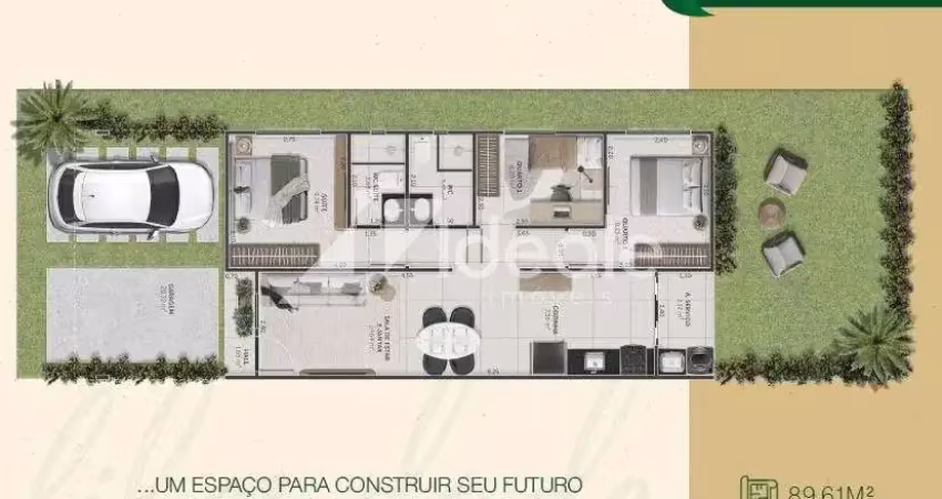 Casa em condomínio fechado com 3 quartos à venda na Rodovia Palmiro Paes de Barros, S/N, Parque Cuiabá, Cuiabá