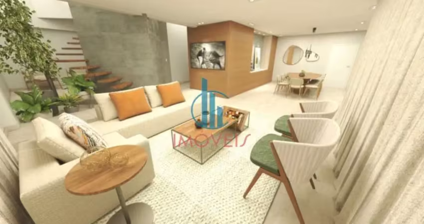 Cobertura triplex 4 quartos e 6 vagas em higienópolis