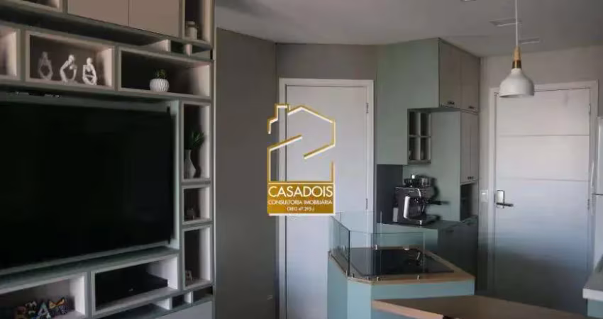 Apartamento à venda com 38m², 1 quarto e 1 vaga na vila mariana - sp, próximo da estação ana rosa do metrô