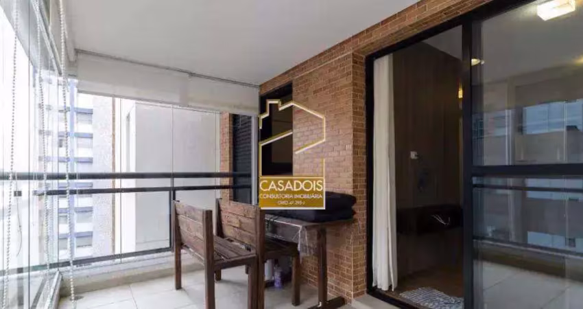Studio mobiliado com 35 m² e 1 vaga à venda na vila mariana