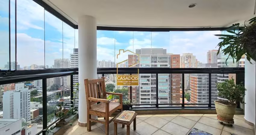 Apartamento à venda 173m² perdizes 3 suítes 4 vagas com varanga gourmet
