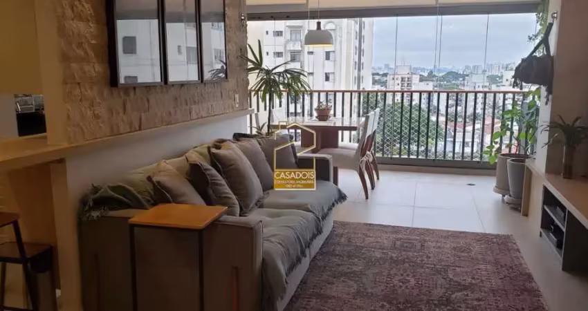 Apartamento com 68 m², 2 dormitórios (1 suíte), 1 vaga e lazer completo a 270 metros da estação metrô saúde