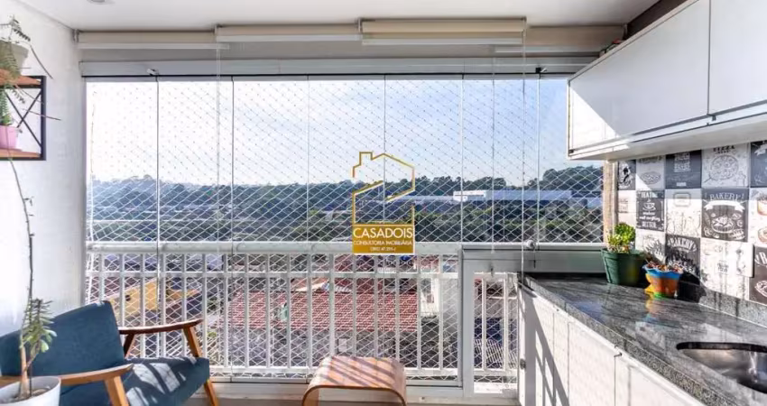 Apartamento com 59 m², 2 quartos (1 suíte) e 1 vaga - vila guarani
