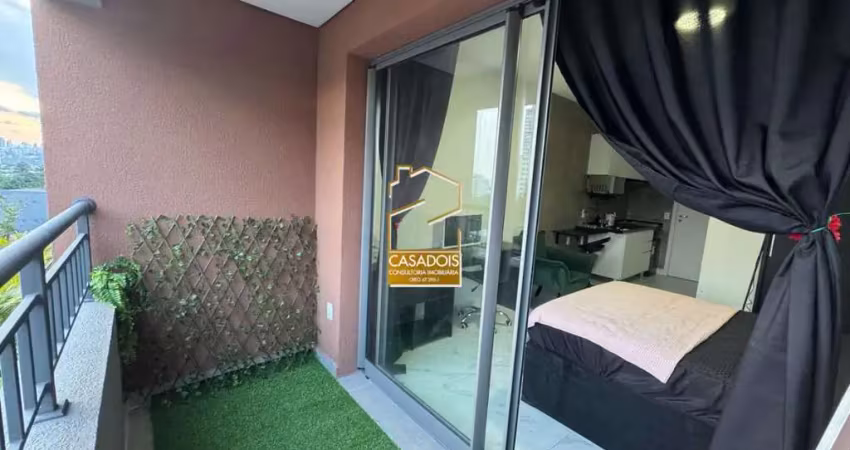 Studio mobiliado com 26 m² e sem vaga à venda em santo amaro