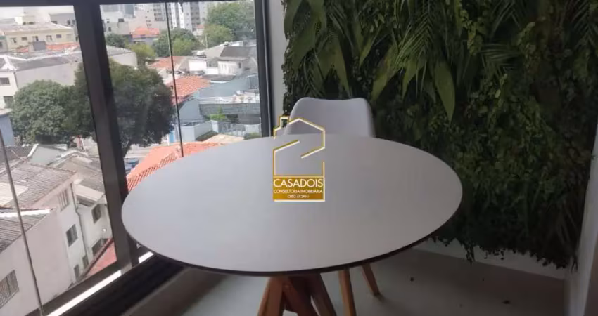 Apartamento tipo studio à venda com 25m² mobiliado na vila mariana