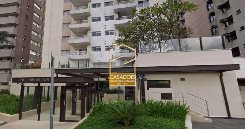 Apartamento para locação com 1 suíte e 1 vaga na vila olímpia.