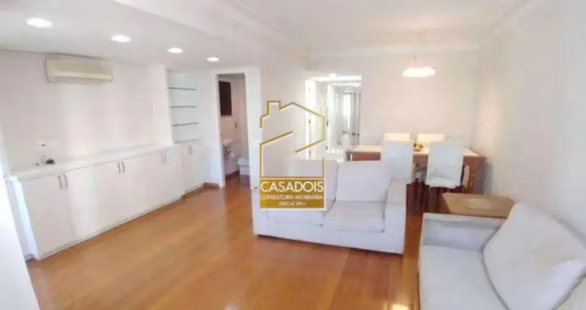 Aluguel de apartamento de 85m² au, 1 vaga em moema pássaros