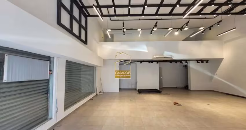 Aluguel de loja comercial em esquina movimentada de moema