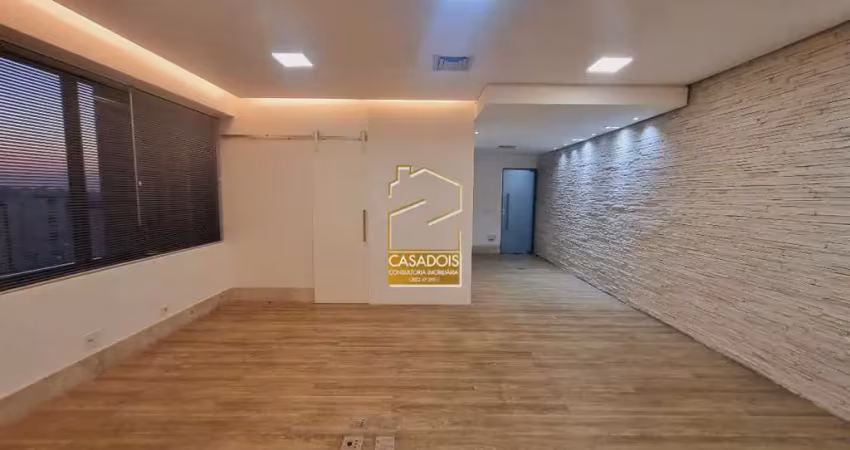 Aluguel de conjunto comercial de 151,5m² au, 6 salas e 6 vagas no itaim bibi