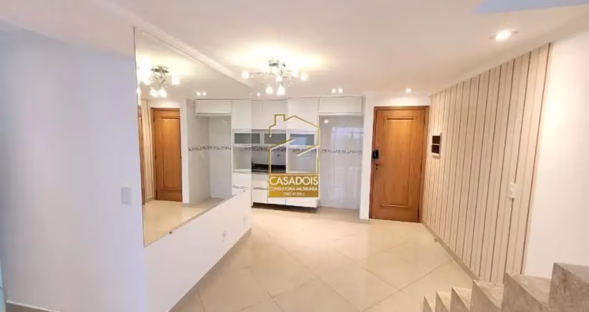 Cobertura à venda com 144m², 3 quartos e 2 vagas no campo grande - sp, no condomínio marajoara 900