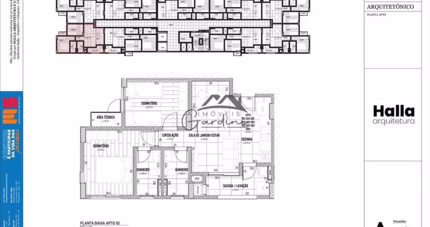 Apartamento com 2 quartos à venda na Avenida Mário Uriarte, 926, Cordeiros, Itajaí