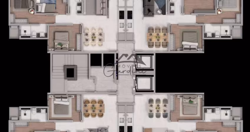 Apartamento com 3 quartos à venda na Rua José Lopes, 173, Cordeiros, Itajaí
