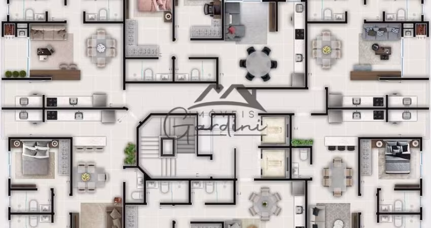 Apartamento com 2 quartos à venda na R. Figueira, esq. R. Mapa, Tabuleiro, Camboriú