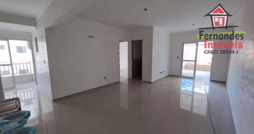 Apartamento alto padrão  com 3 suítes à venda, 104 m² por r$ 950.000 -parcelamento direto  canto do forte - praia grande/sp