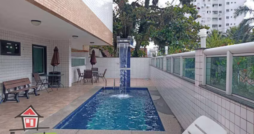 Apartamento pronto  com 2 quartos2 vagas  venda, 95 m² por r$ 600.000 - vila guilhermina - praia grande/sp
