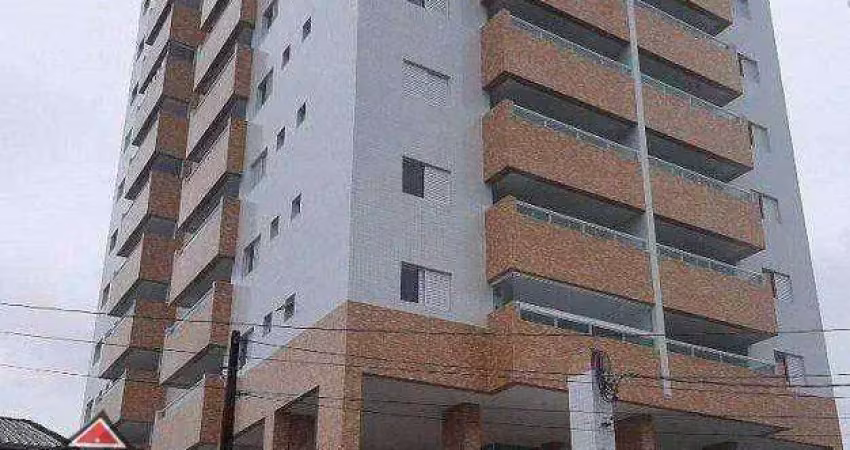 Apartamento com 2 dormitórios para alugar, 75 m² por r$ 3.100/mês  guilhermina - praia grande/sp