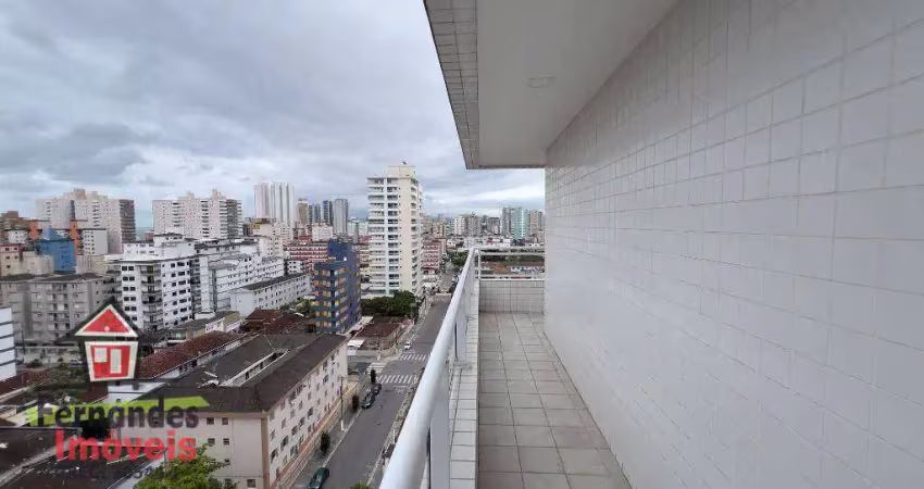 Apartamento novo com 3 dormitórios mais dependência  à venda, 140 m² por r$ 795.000  canto do forte  praia grande sp