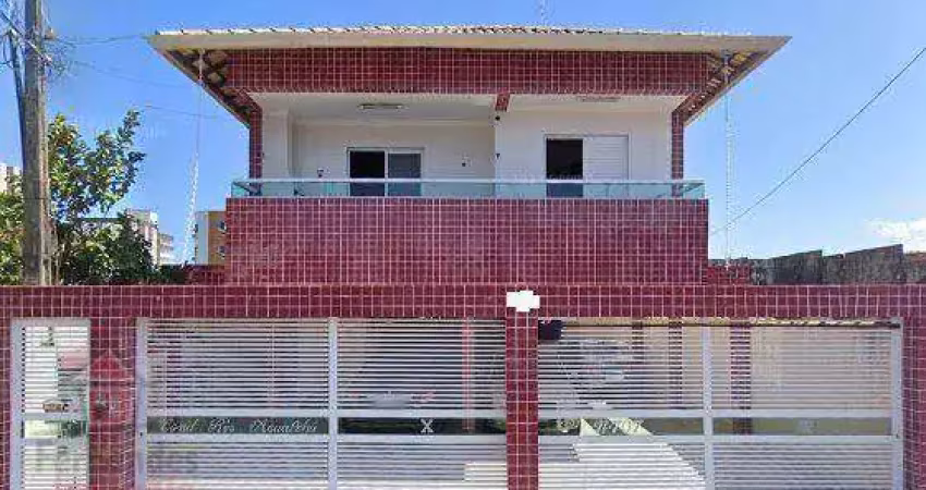 Casa de condomínio com 2 dormitórios para alugar definitivo pacote  50 m² por r$ 1.700 mês - mirim - praia grande/sp