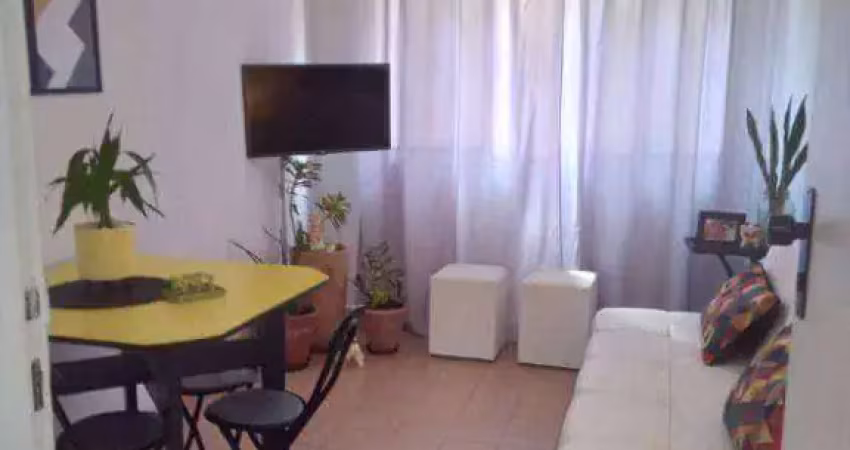 Apartamento mobiliado  com 2 quartos 450 metros da praia  à venda 54 m² por R$ 285.000  Tupi  Praia Grande SP