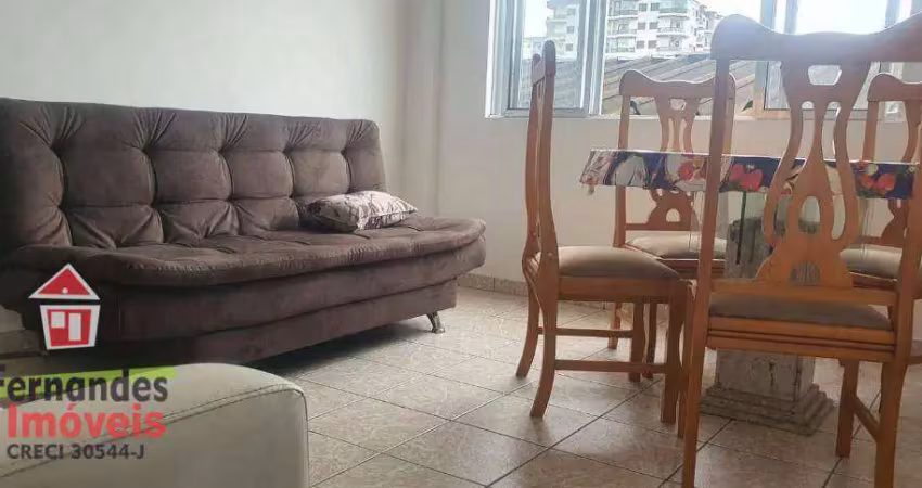 Apartamento com 2 dormitórios à venda, aceita carro 68 m² por r$ 276.000  boqueirão  praia grande sp