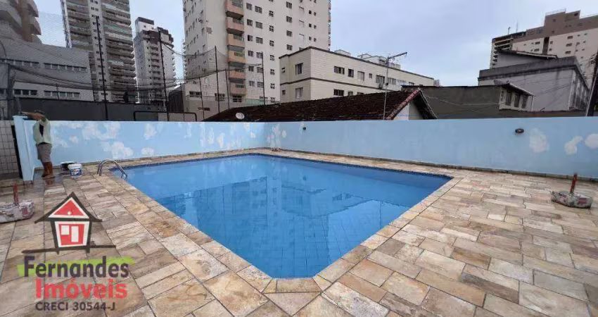 Apartamento 1 dormitório com suíte à venda  74 m² por r$ 280.000  apenas 300 metros da praia  aviação  praia grande sp