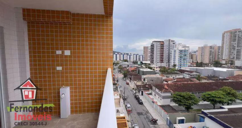 Apartamento novo  com clube de lazer 2 dormitórios à venda, 60 m² por r$ 460.000  boqueirão  praia grande sp