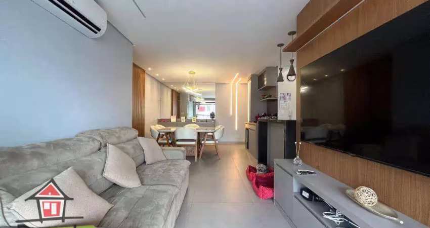 Apartamento com 3 suítes à venda 118 m² por r$ 1.755.000  canto do forte  praia grande sp