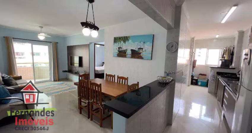 Apartamento mobiliado com 2 dormitórios 200 metros da praia para alugar definitivo pacote 71 m² por r$ 3.500 mês  tupi  praia grande sp