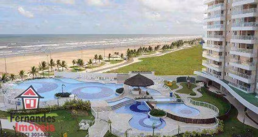 Apartamento frente mar com lazer completo 2 dormitórios para alugar definitivo pacote  70 m² por R$ 4.000 mês  Mirim  Praia Grande SP