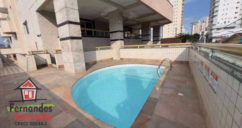 Apartamento com 2 dormitórios 400 metros da praia para alugar definitivo pacote 78 m² por R$ 3.100 mês  Tupi  Praia Grande SP