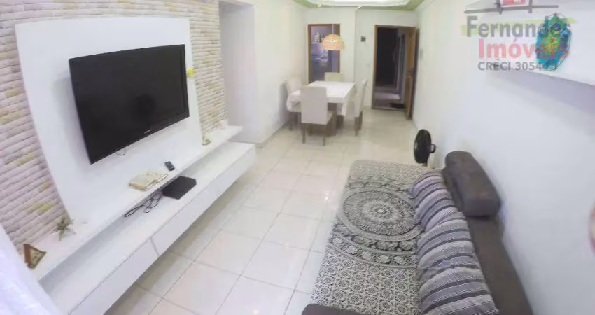 Apartamento para alugar, 78 m² por R$ 3.300,02/mês - Tupi - Praia Grande/SP