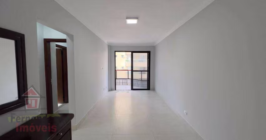 Apartamento com 2 dormitórios sendo 1 suíte 250 metros da praia  aluguel definitivo pacote 90 m² por R$ 3.200mês  Guilhermina  Praia Grande SP