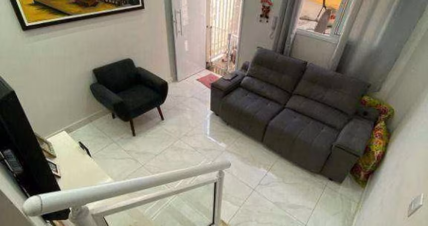 Sobrado em condomínio uma quada da praia com 2 dormitórios para alugar definitivo pacote 65 m² por R$ 2.400 mês  Caiçara  Praia Grande SP