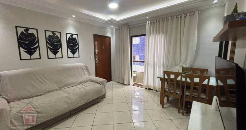 Apartamento com elevador  2 dormitórios sendo 1 suíte para alugar definitivo pacote 54 m² por R$ 3.100 mês Canto do Forte  Praia Grande SP