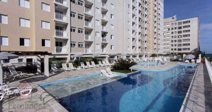 Apartamento 200 metros da praia com 2 dormitórios à venda 40 m² por R$ 320.000 Ocian Praia Grande SP