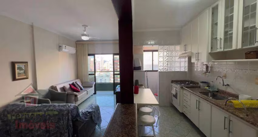 Apartamento porteira fechada uma quadra da praia 550.000 canto do forte praia grande/sp.