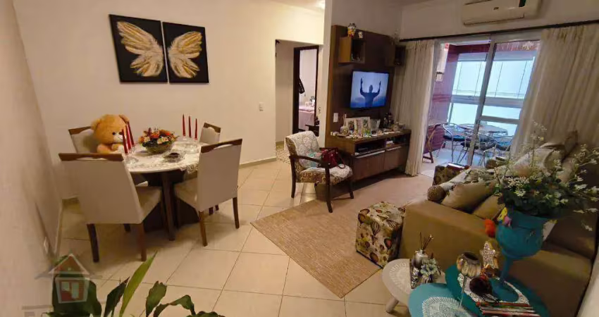 Apartamento com 2 dormitórios à venda, 117 m² por r$ 740.000,00 - canto do forte - praia grande/sp