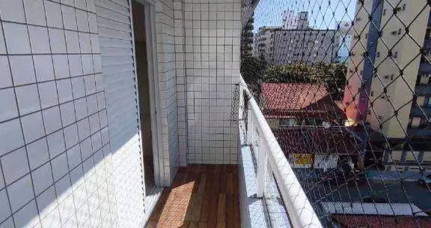 Apartamento com 1 dormitório à venda, 51 m² por r$ 275.000,00 - vila guilhermina - praia grande/sp