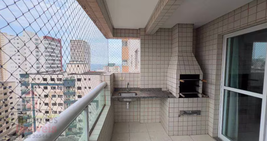 Apartamento mobiliado 1 com suíte para alugar, 56 m² por r$ 2.550/mês  desconto de 400 por mês nos primeiros seis meses - aviação - praia grande/sp