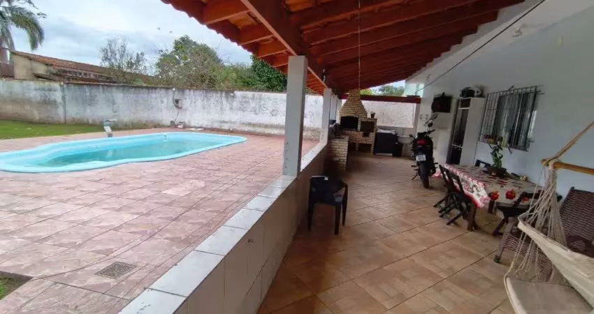 Chácara de lazer com  casa e piscina  à venda, 1625 m² por r$ 800.000  balneário itaguaí  mongaguá/sp