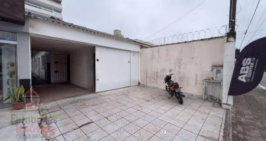 Casa reformada em avenida comercial com 2 dormitórios para alugar, 210 m² por r$ 5.000/mês - vila guilhermina - praia grande/sp