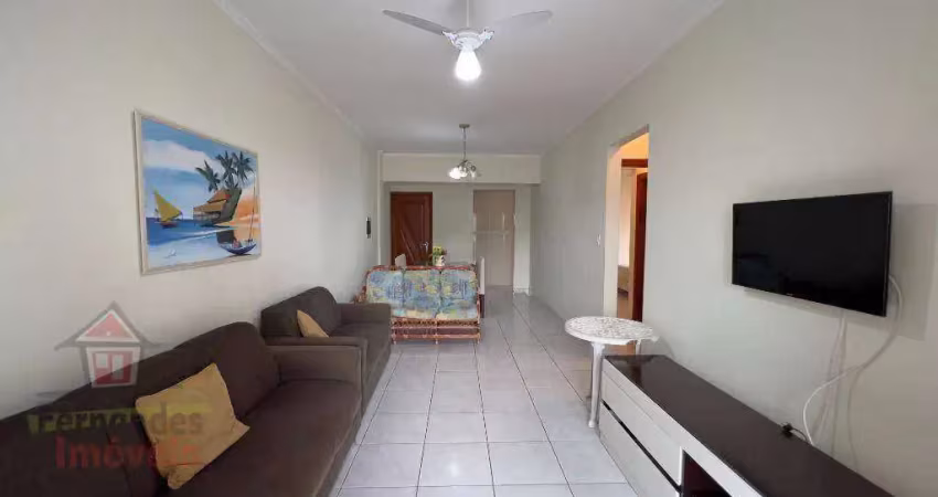 Apartamento mobiliado 130 metros da praia 99,81 m² por r$3.500 guilhermina praia grande