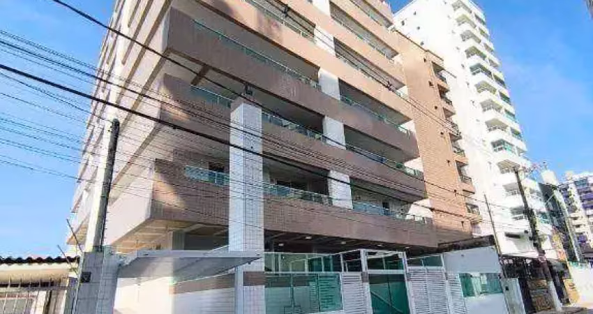 Apartamento novo pronto para morar com 1 dormitório à venda, 48 m² por r$ 310.000 - aviação - praia grande/sp
