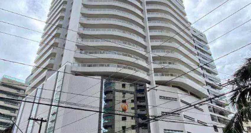 Apartamento pronto alto padrão com vista mar 3 dormitórios à venda, 129 m² por r$1.350.000,00 no parcelamento direto  canto do forte  praia grande sp