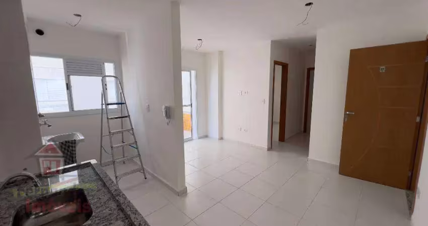 Apartamento novo 2 quartos, parcelamento direto à venda, 60 m² por r$ 430.000 boqueirão  praia grande sp