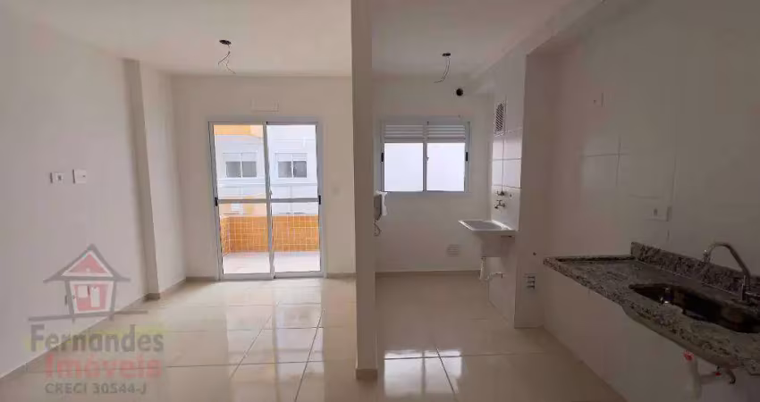 Apartamento novo com 2 dormitórios sendo uma suíte  à venda, 57 m² por r$ 390.000 - boqueirão - praia grande/sp
