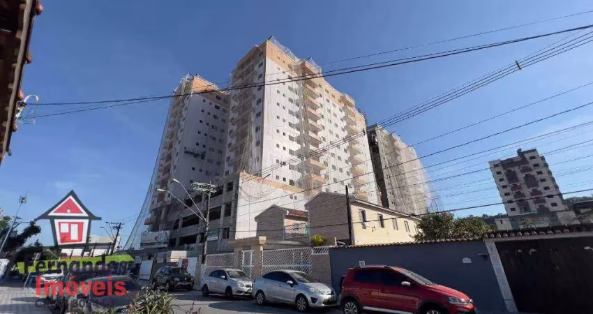 Apartamento com 2 dormitórios à venda, 60 m² por r$ 450.000,00 - boqueirão - praia grande/sp